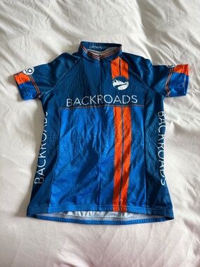 Garneau cycling shirt half zip